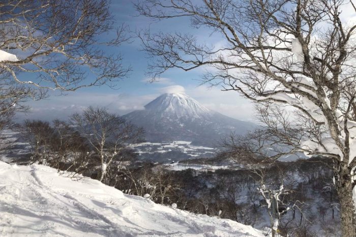 Sulle nevi del Giappone
