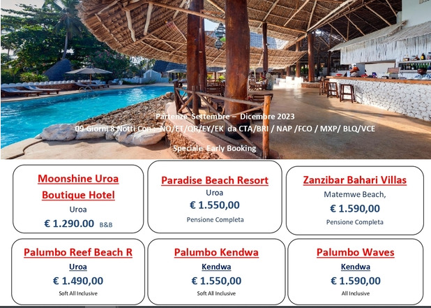 viaggi a zanzibar
