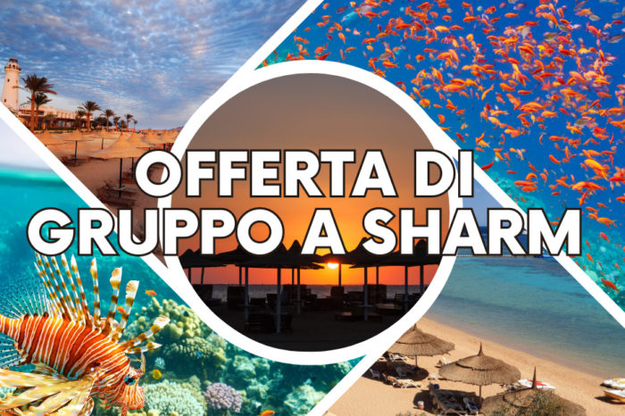 Offerta Gruppo Sharm el Sheikh – 21 gennaio 24