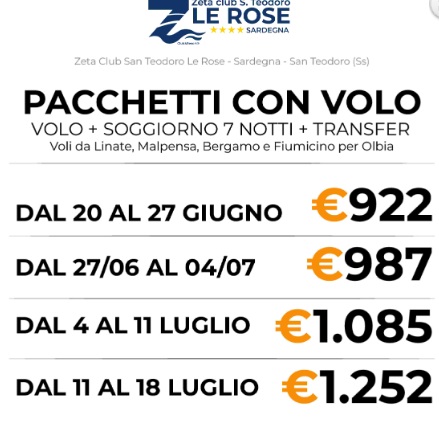 OFFERTE VACANZE SARDEGNA ZETA CLUB SAN TEODORO 